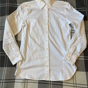 Classic White Button Down Shirt